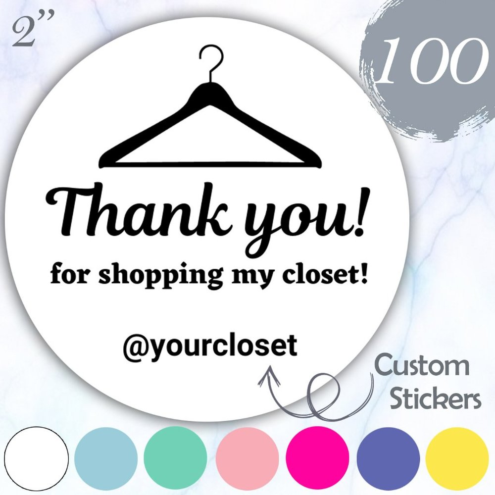 100 Thermal Stickers